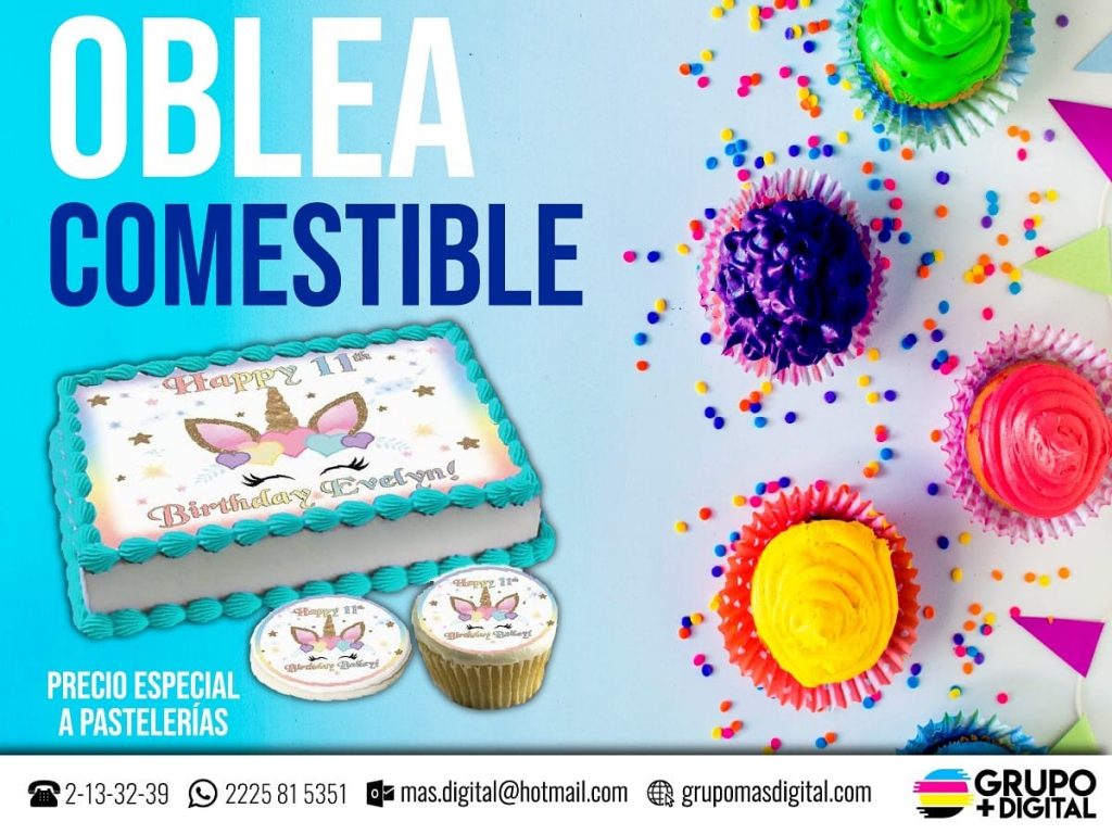 #oblea comestible #obleacomestible #impresion comestible