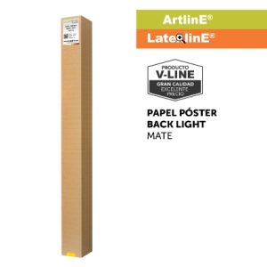 PBL051 PAPEL POSTER BACK LIGHT MATE 150 g/m² N3” 1.524 x 50 m RL