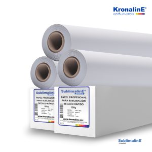 SUBL25  PAPEL PROFESIONAL PARA SUBLIMACION SECADO RAPIDO 100g m2