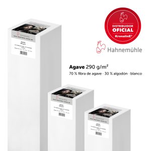 10643591  PAPEL AGAVE (290 gsm, 70% Agave fibres, 30% Cotton, white) 44" X 12 m