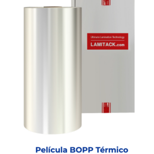 BOPPGL11  Película para laminado térmico BOPP brillante 24 mic N3” 0.880 x 3000 m RL