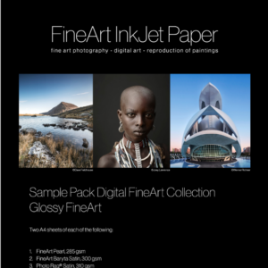 10640308 Hahnemühle Sample Pack Glossy FineArt