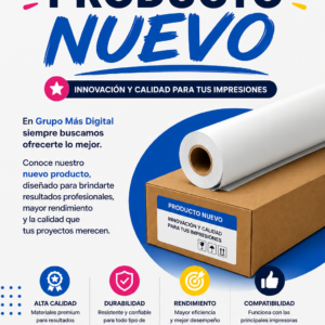 VENL20 VINIL ELECTROESTÁTICO BLANCO / TRANSPARENTE 1.524 x 50 m RL